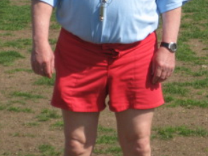Pantalón rugby veteranos color rojo